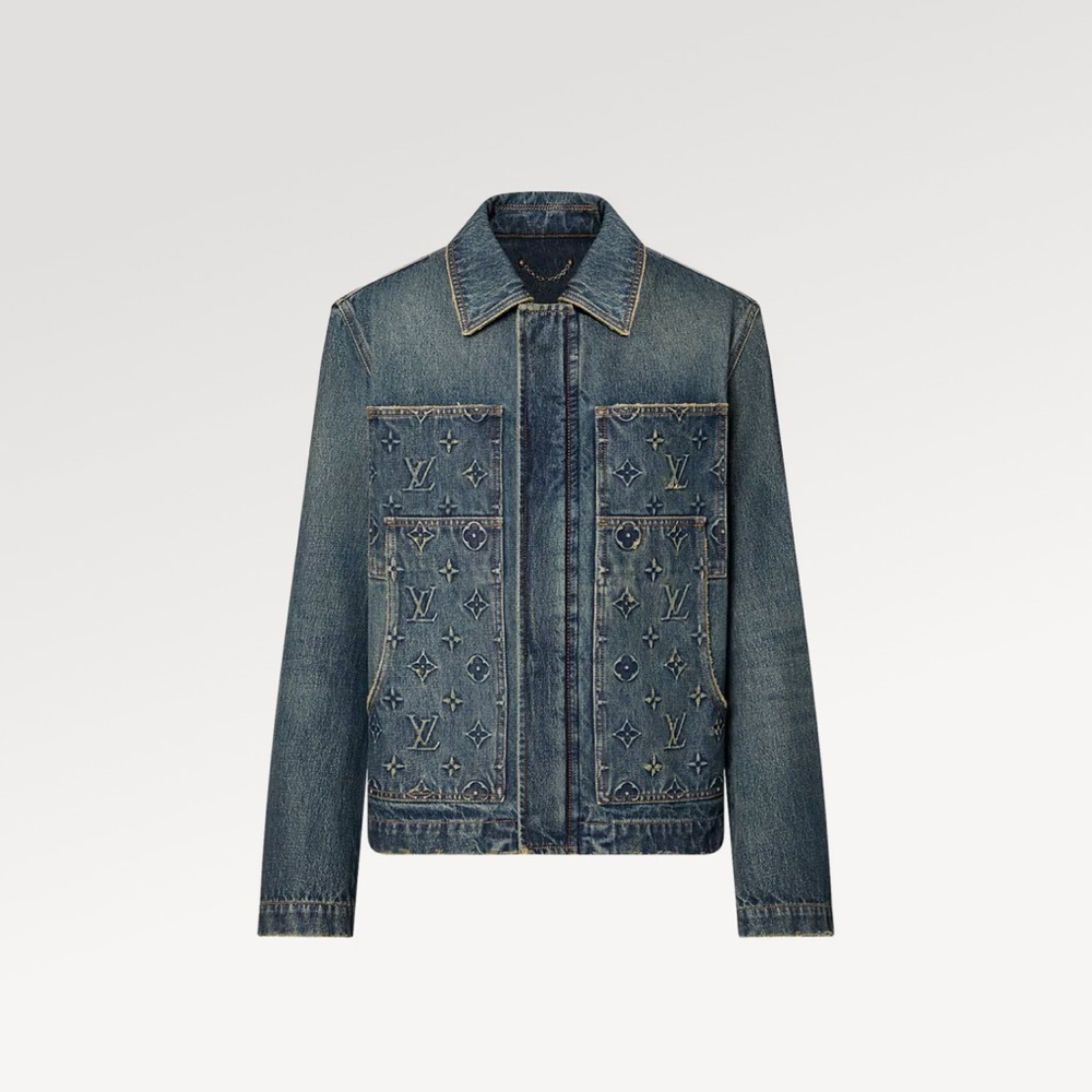 Louis Vuitton Light Indigo Denim Jacket